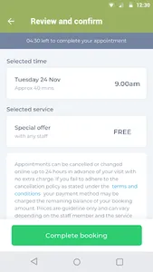 Meraki Salon screenshot 2