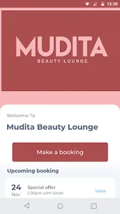 Mudita Beauty Lounge screenshot 0