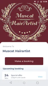 Muscat Hairartist screenshot 0