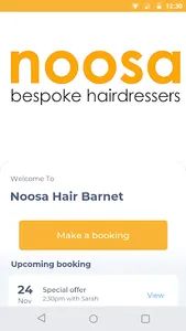 Noosa Hair Barnet screenshot 0