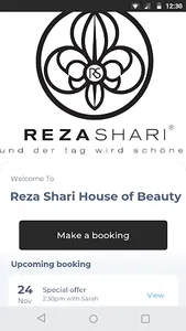 Reza Shari House of Beauty screenshot 0