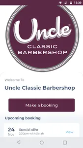 Uncle Classic Barbershop screenshot 0