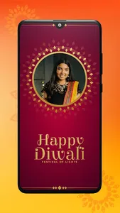 Diwali Festivals Frame Editor screenshot 1