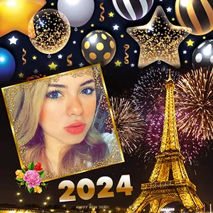 New Year 2023 Photo Frame screenshot 0