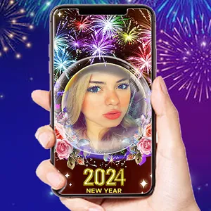 New Year 2023 Photo Frame screenshot 12