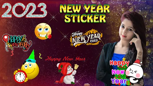New Year Photo Editor 2023 screenshot 0