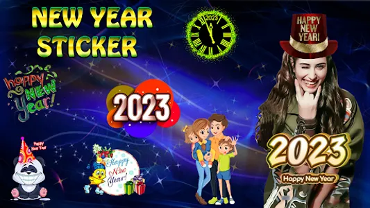 New Year Photo Editor 2023 screenshot 3