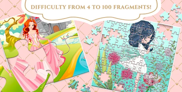 Princess Puzzle game for girls screenshot 2