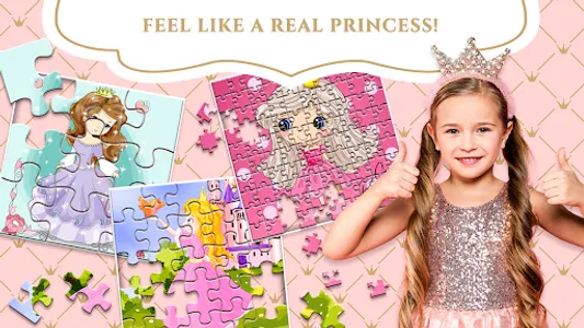 Princess Puzzle game for girls screenshot 3