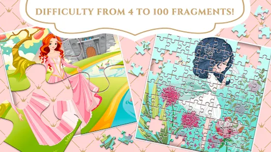 Princess Puzzle game for girls screenshot 8