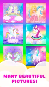 Unicorn Puzzles Game for Girls screenshot 3