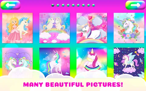 Unicorn Puzzles Game for Girls screenshot 8
