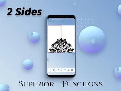 Mandala Mirror Drawing 2020 screenshot 1