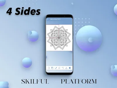 Mandala Mirror Drawing 2020 screenshot 2