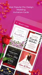 Wedding Invitation Card Maker screenshot 1