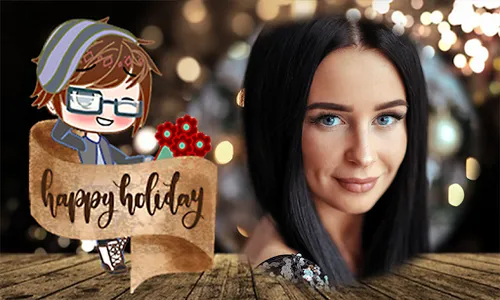 Gacha GL Christmas Photo Edito screenshot 0