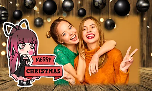 Gacha GL Christmas Photo Edito screenshot 11
