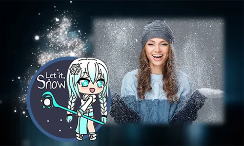 Gacha GL Christmas Photo Edito screenshot 7