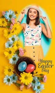 Happy Easter Photo Frames Edit screenshot 1