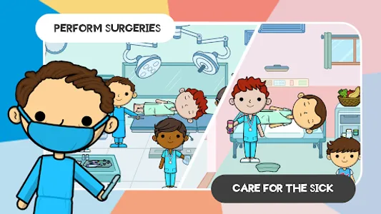 Lila's World:Dr Hospital Games screenshot 14