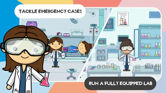 Lila's World:Dr Hospital Games screenshot 17