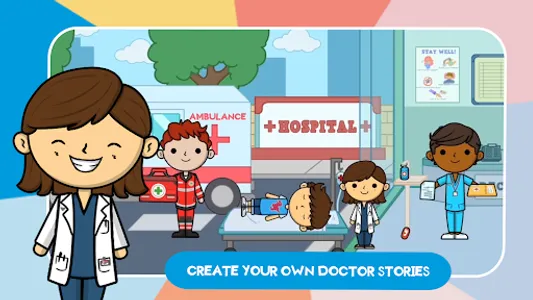 Lila's World:Dr Hospital Games screenshot 24