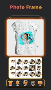 T Shirt Design -Photo On Shirt screenshot 13