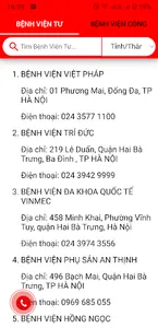 Tìm Bệnh Viện screenshot 2