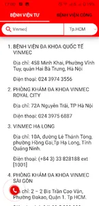 Tìm Bệnh Viện screenshot 4