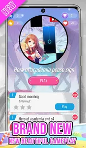 Anime Piano Tiles Magic screenshot 0