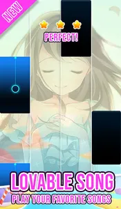 Anime Piano Tiles Magic screenshot 1