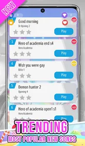 Anime Piano Tiles Magic screenshot 2