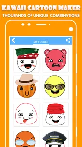 Kawaii Cartoon Maker screenshot 0