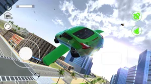 Flying Car City 3D screenshot 10