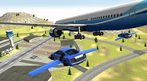 Flying Car City 3D screenshot 14