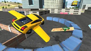 Flying Car City 3D screenshot 17