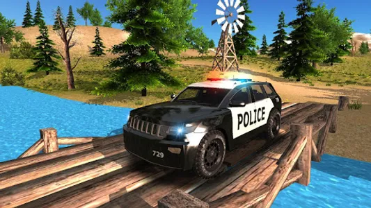 Police Car Driving Offroad screenshot 0