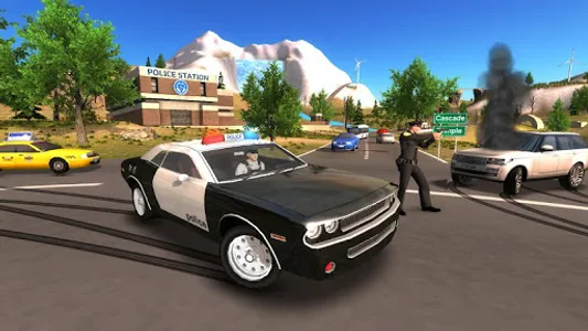 Police Car Driving Offroad screenshot 11