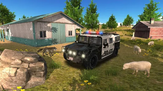 Police Car Driving Offroad screenshot 12