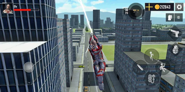 Super Hero Rope Crime City screenshot 1