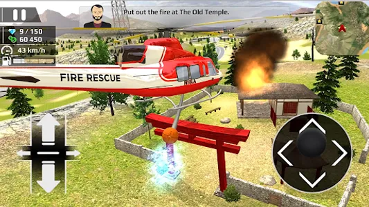 Helicopter Flying Car Driving screenshot 27