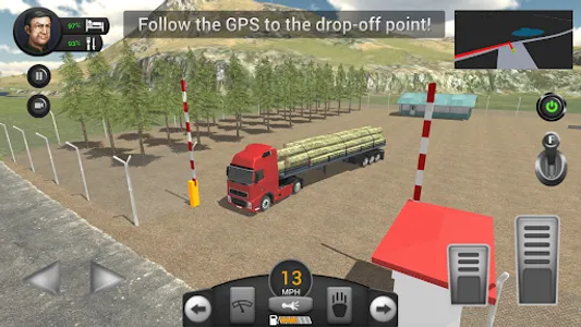 Real Truck Driving Simulator screenshot 11