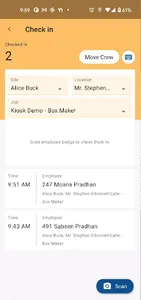 PickTrace Mobile App screenshot 1