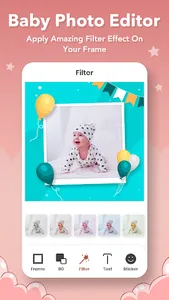 Baby Photo Editor : Tootsie Ba screenshot 2