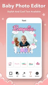 Baby Photo Editor : Tootsie Ba screenshot 3