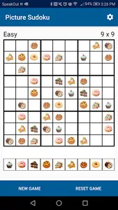Picture Sudoku screenshot 0