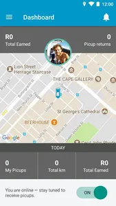 Picup Driver App screenshot 0
