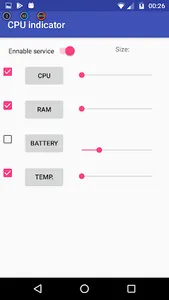 CPU indicator screenshot 4