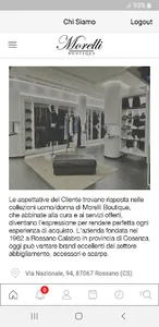 Morelli Boutique screenshot 1