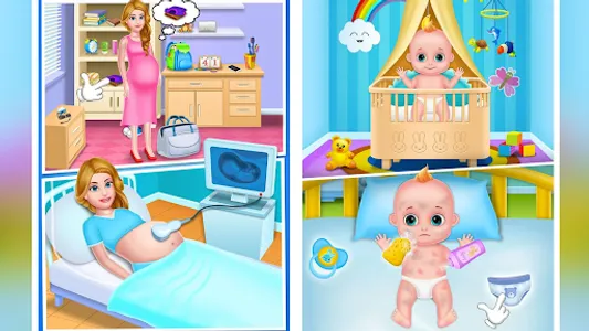 newborn babyshower party game screenshot 6